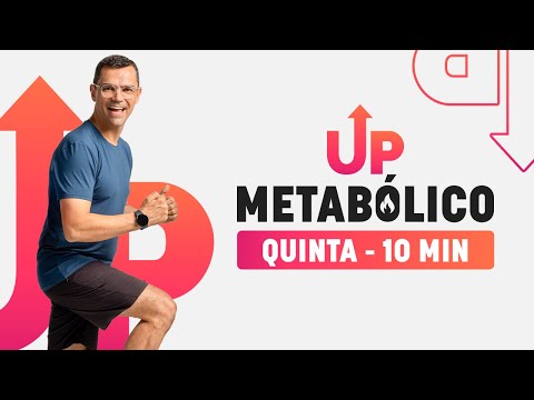 ⬆️ DESAFIO UP METABÓLICO | QUINTA | 08:06 | 10 MINUTOS | Aurélio Alfieri
