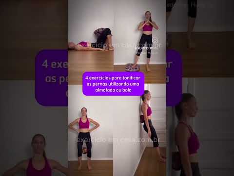 Exercícios para pernas #treinoemcasa #exercicioemcasa