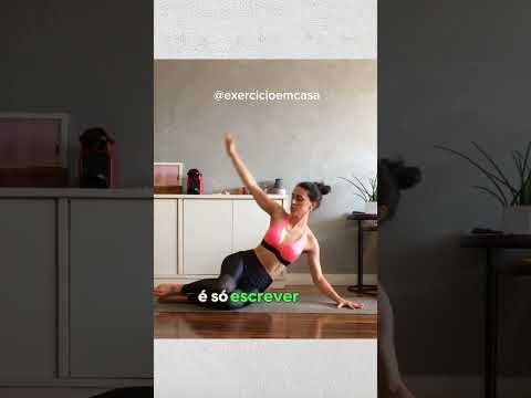 Como definir a barriga em casa #treinoemcasa #exercicioemcasa