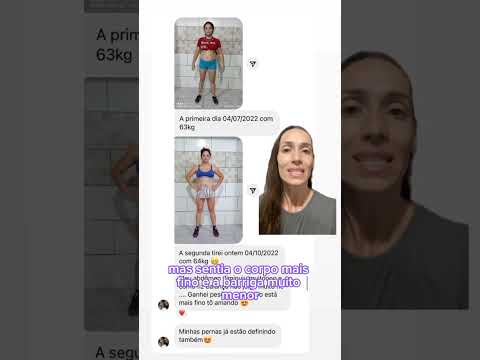 A Tati perdeu a barriga treinando em casa, aumentou sua massa muscular e tonificou o seu corpo 🤯