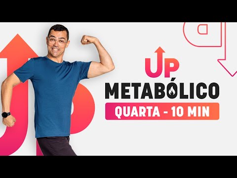 ⬆️ DESAFIO UP METABÓLICO | QUARTA | 08:06 | 10 MINUTOS | Aurélio Alfieri